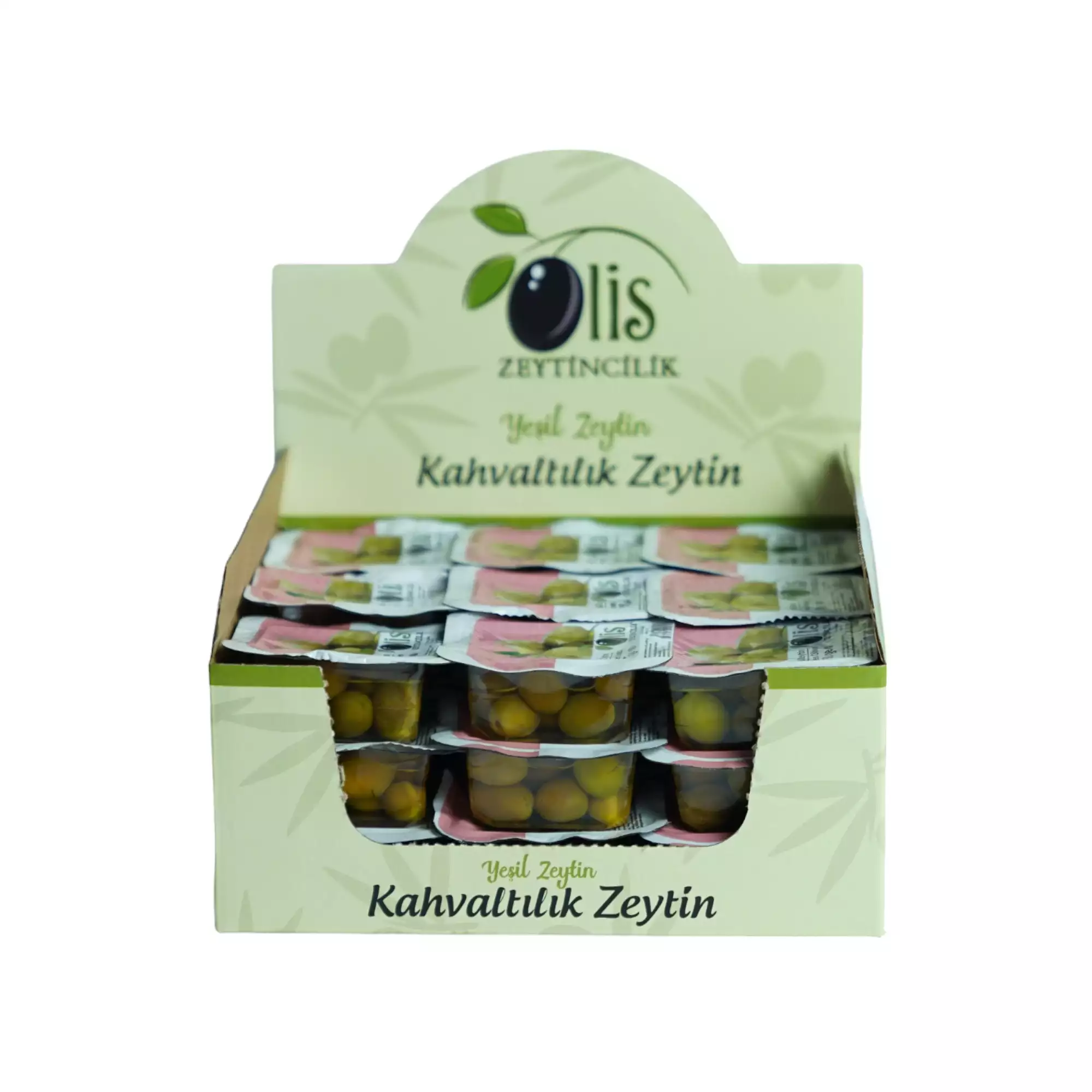 Kahvaltılık Yeşil Paket Zeytin - 30 Gr. x 27 Adet Vakumlu Ambalaj 