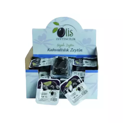 Kahvaltılık Siyah Paket Zeytin - 30 Gr. x 27 Adet Vakumlu Ambalaj